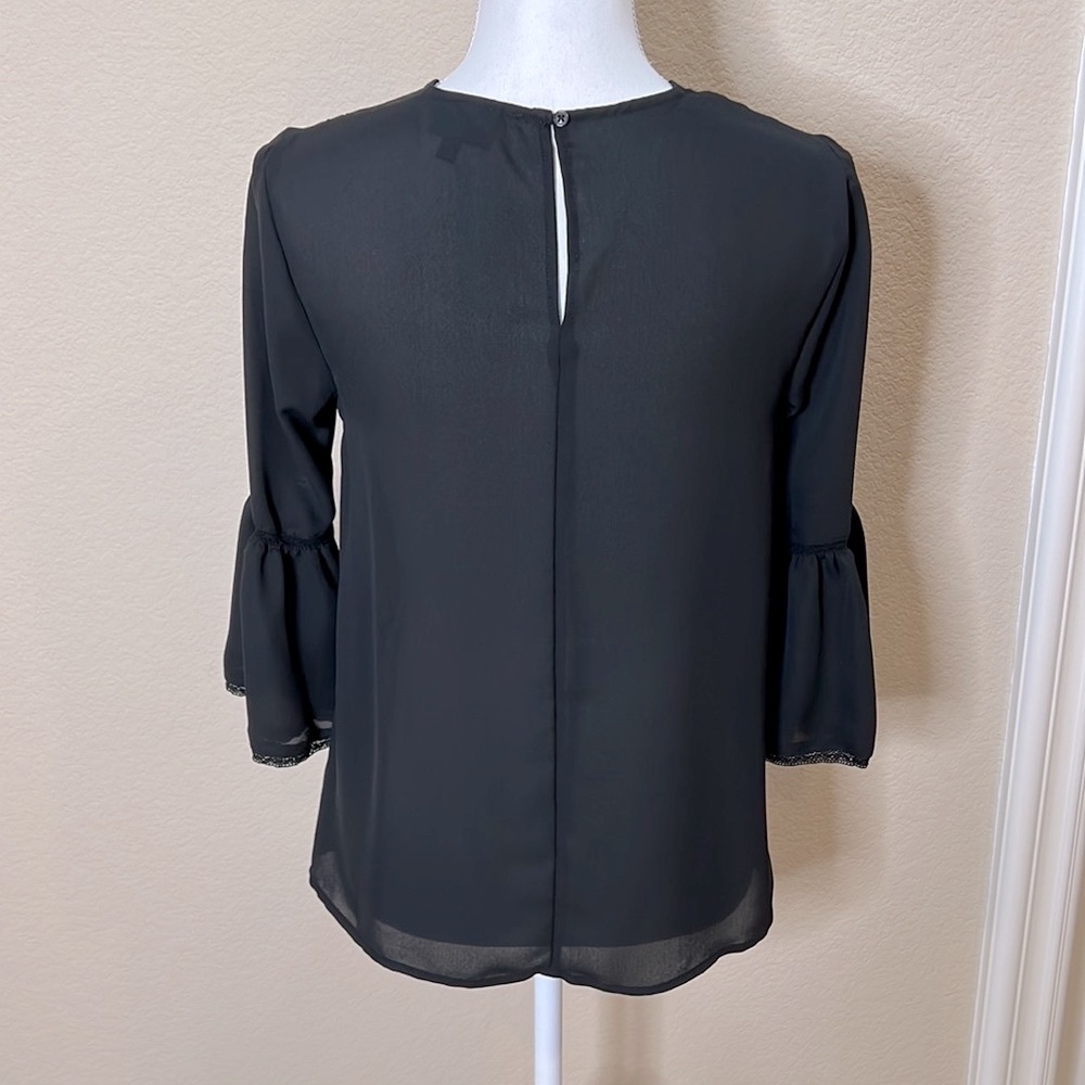 Who What Wear Black Blouse - Picture 4 of 6